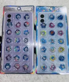 【正規品】キラコロおはじきシール　ぷくぷくあわわちゃん　シマエナガ　2点セット