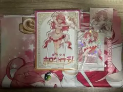 ホロライブ　魔法少女ホロウィッチ さくらみこ　タオル、アクスタ、カード