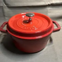 STAUB ストウブ「ピコ・ココット オーバル（チェリー / レッド） 17cm