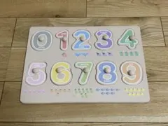 【匿名発送】木製　数字　型はめパズル 知育玩具のサムネイル