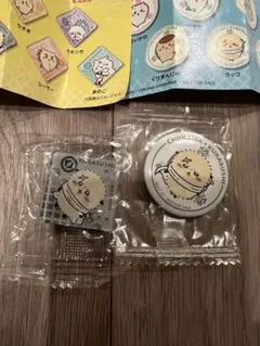 ちいかわ×くら寿司 コラボ マグネット 缶バッジ ラッコ