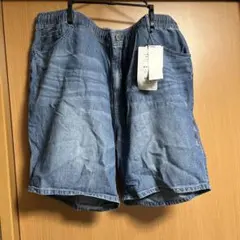 デニム　ジーンズ　ショートパンツ　5L