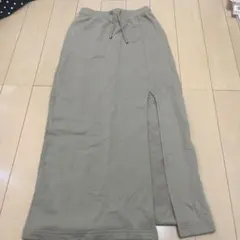 Darich スウェットロングタイトスカート スリット入りのサムネイル