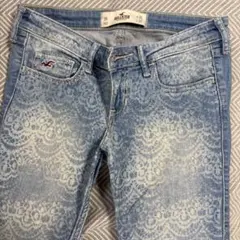 Hollister レース柄 デニムパンツ W26 L31のサムネイル