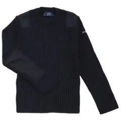 k*n様 SAINT JAMES ミリタリーデザインセーター NAVY