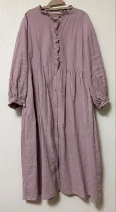 【sm2 】2025クロスリネンワンピース