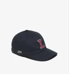LACOSTE ロゴキャップ ネイビー