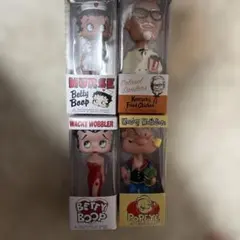 専用Funko Betty Boop ボブルヘッド 4点セット　ベティー　ポパイ 2026年最新】ベティ ボブルヘッドの人気アイテム - メルカリ