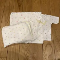ベビー用枕、おくるみ、短肌着　3点セット
