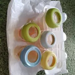 まとめ売り　母乳実感 ピジョン哺乳瓶5本(内1本難あり…)スタンドも付けます。