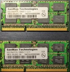 SanMax ノートPC用メモリー 16GB (8GB×2枚) DDR3L #2 - メルカリ