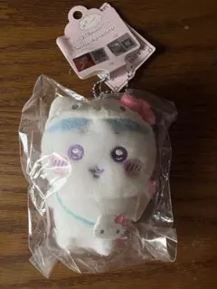 中国限定 ちいかわ×サンリオ ハチワレ×ハローキティ ぬいぐるみマスコット