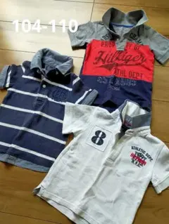 トミーヒルフィガーキッズポロシャツセット100-110
