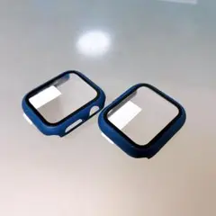 Apple Watchケース　44mm ネイビー　２個入り
