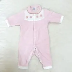 familiarファミリア　ピンク ロンパース 50〜65cm Babygro