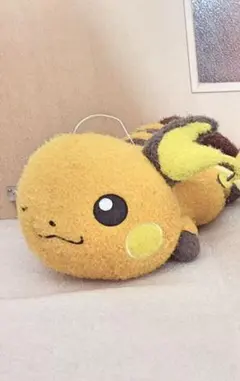 ポケモン くつろぎタイム ライチュウ でっかいぬいぐるみ 新品タグ有り