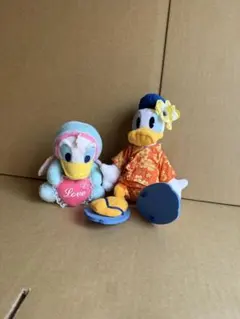 ディズニー ドナルドダック ぬいぐるみ 2体セット