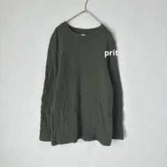 未使用品】定価2.0万円 Public Drip グリーン 長袖カットソー - メルカリ