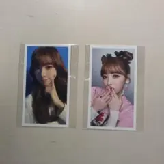 NiziUミイヒ　トレカ2枚　値下げ可