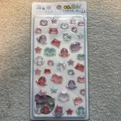 PUKPUKJELLY 海のいきもの　シール　暗闇で光る！