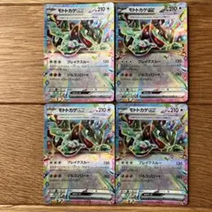 モトトカゲex RR 4枚セット ポケモンカード