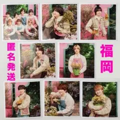 なにわ男子 ファミクラストア ましかくフォト Spring 福岡 8枚セット 春