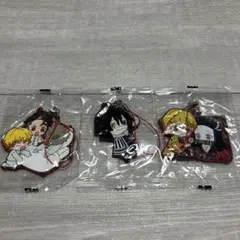鬼滅の刃　かまぼこ隊　伊黒小芭内　善逸&ねずこ　ラバーストラップ　3点セット