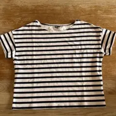 HELLY HANSEN ストライプ 半袖Tシャツ WM