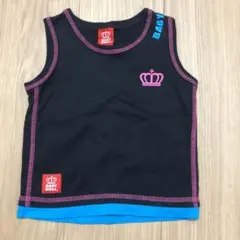ベビードール　黒タンクトップ　90