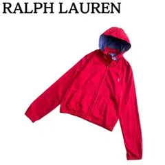 希少★ポロバイラルフローレン ナイロンジャケット マウンテンパーカー 赤 XL