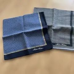 ブルックスブラザーズ　メンズ ハンカチ ２枚 セットのサムネイル