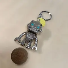 3F PLUG IN ステンレス ロボット ネックレス キュービックジルコニア 