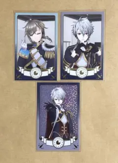 にじさんじ 共通衣装3Dチェキ風カード 3枚セット　葛葉　叶