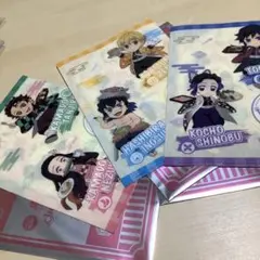 鬼滅の刃　スカイラークコラボ　クリアファイルセット