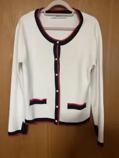 ZARA カーディガン 長袖 ホワイト