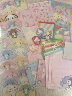 サンリオメモセット　平成レトロ　平成女児　ウサハナ　クロミ　シュガーバニーズ