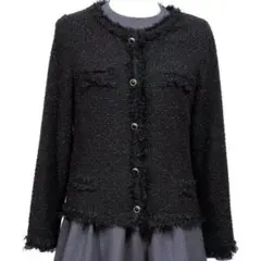 LATOWA ラメニットカーディガン