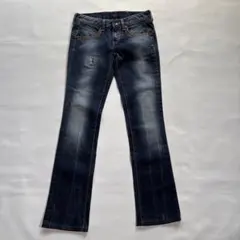 ベネトン ダメージ加工 ブーツカットデニム W 62〜64cmのサムネイル