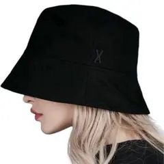 VARZER バザール バケットハット 黒 ブラック