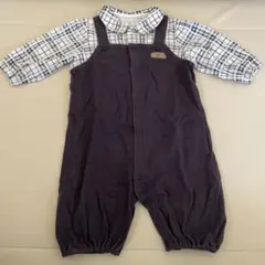 COMME CA DU MODE ロンパース ダークパープル