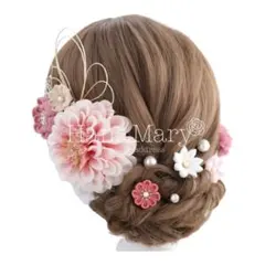 成人式　髪飾り　卒業式　つまみ細工