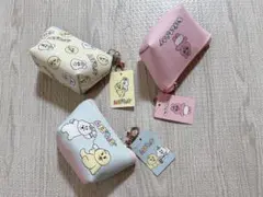 おぱんちゅうさぎ んぽちゃむ きみまろ ポーチ 3点セット