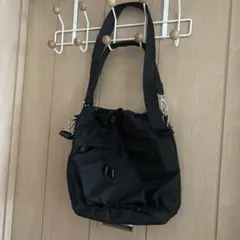 ユナイテッドアローズ グリーンレーベル　リラクシング2wayショルダーバッグ 黒