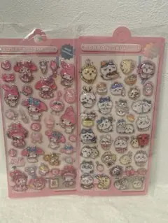 ちいかわとくろみwaterシール二枚セット