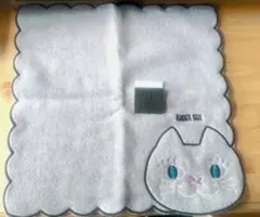 ANNA SUI 猫 ハンカチ グレー