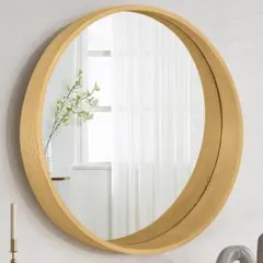 IKEA ミラー ストックホルム STOCKHOLM 円形ミラー 60cm - メルカリ