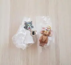 トムとジェリー つまんでつなげてますこっと ボールチェーンver