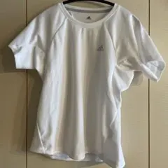 adidas CLIMALITE 半袖Tシャツ ホワイト Sサイズのサムネイル