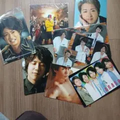 ARASHI クリアファイル2枚 紙下敷き 5枚セット