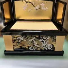 黒塗り金箔収納セット - メルカリ